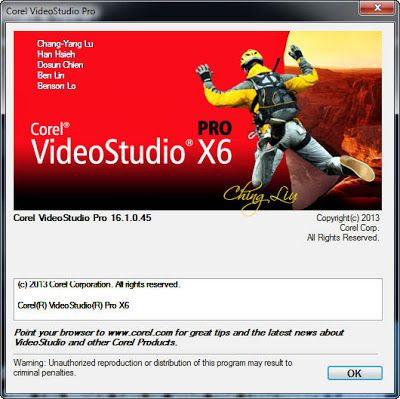corel videostudio pro x6 serial number